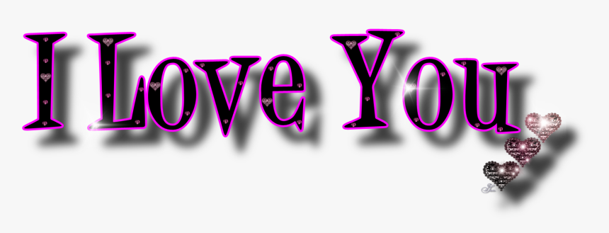 I Love You Png - Graphic Design, Transparent Png