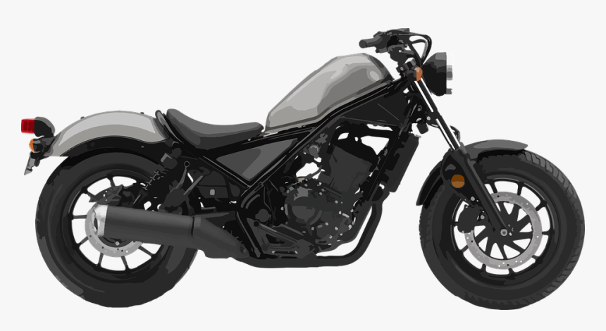 Motorcycle Png Background Clipart - 2017 Honda Rebel Price, Transparent Png