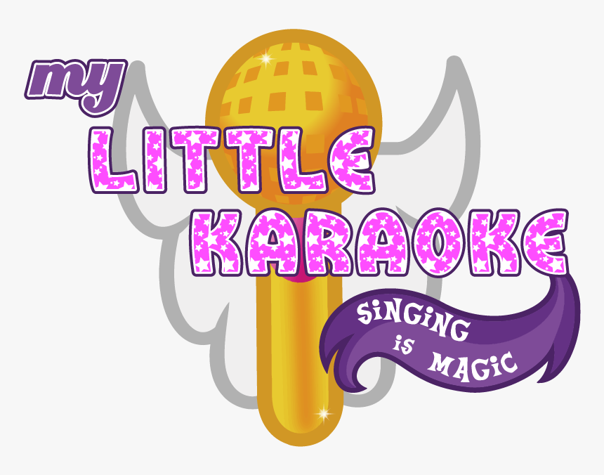 Karaoke Clipart Flyer - My Little Karaoke, HD Png Download