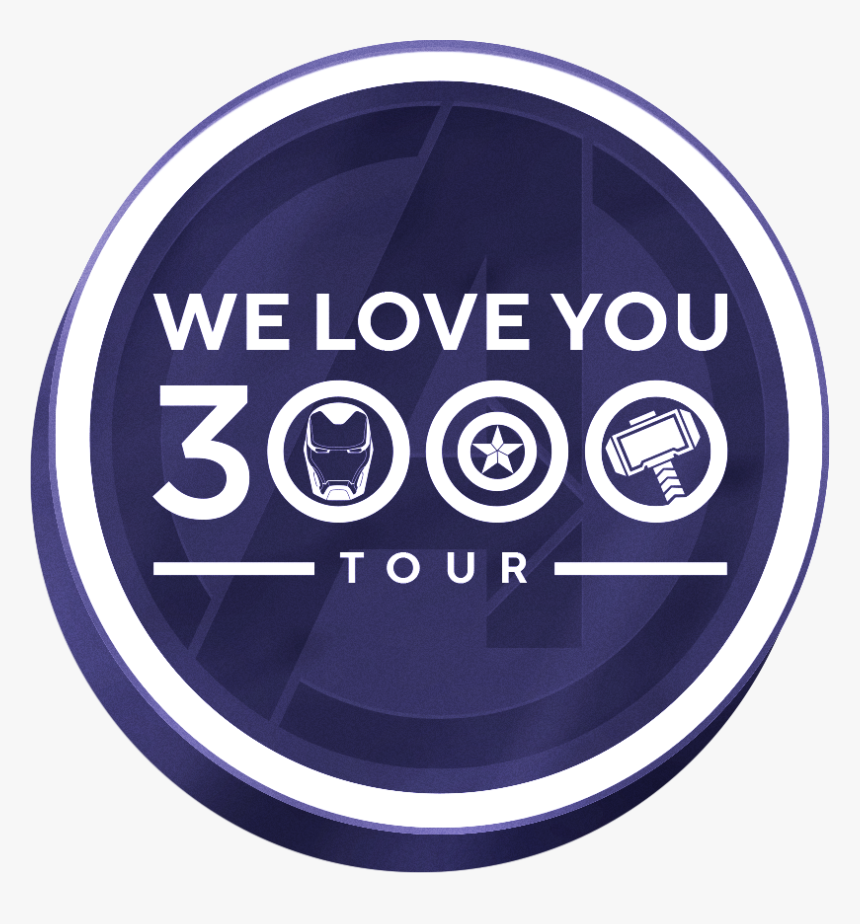 We Love You 3000 Tour Info - We Love You 3000 Tour, HD Png Download