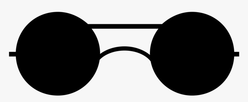 Welcome Page Round Sun Glasses Png - Round Blacl Glassez Png, Transparent Png