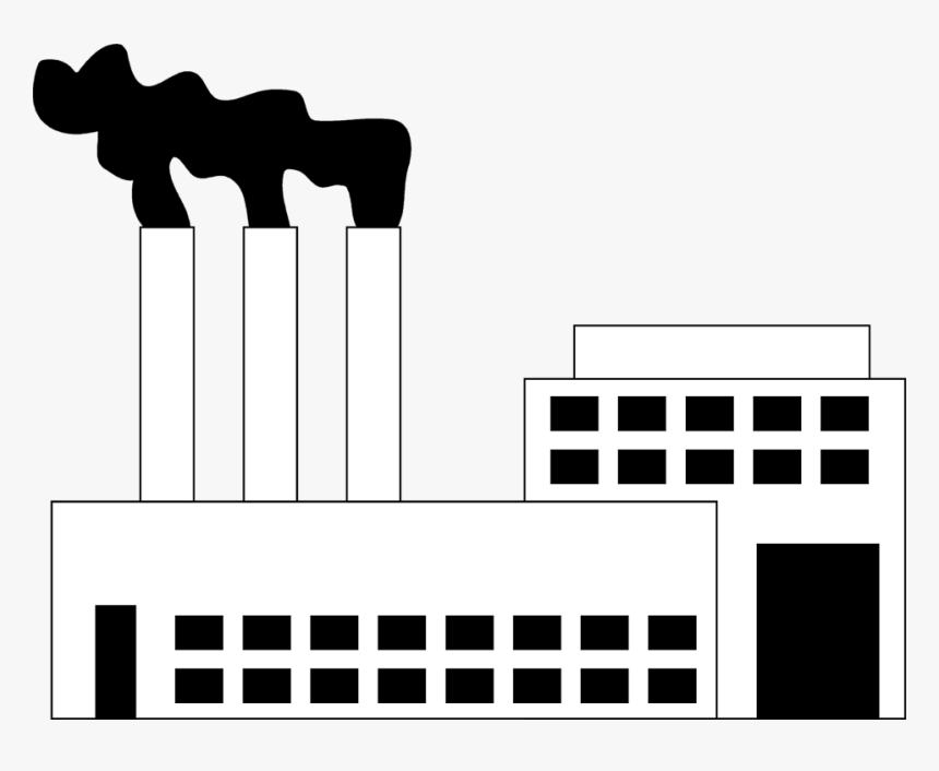 Smoke Clipart Stacks - Factory Clipart No Background, HD Png Download
