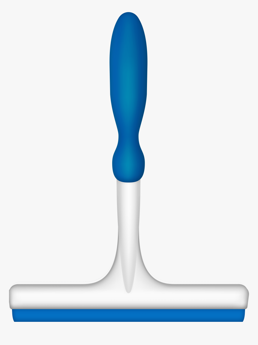 Blue Window Squeegee Png Clip Art, Transparent Png