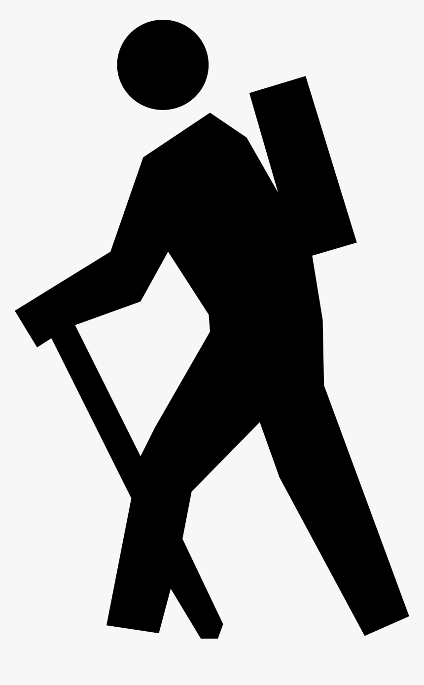Wanderer Big Image Png - Hiking Man Clip Art, Transparent Png