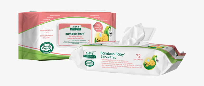 Aleva Naturals Baby Wipes, HD Png Download