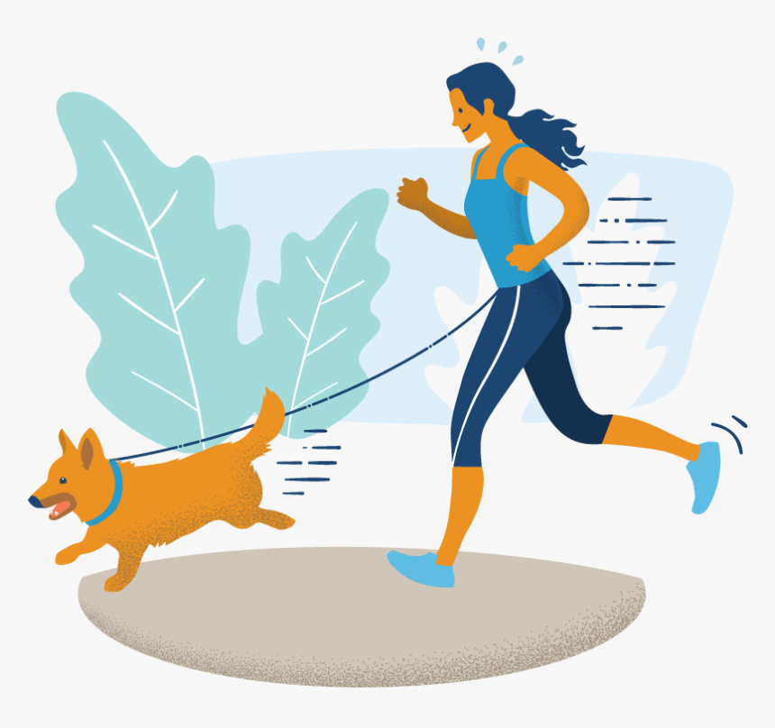 Humans - Dog Catches Something, HD Png Download