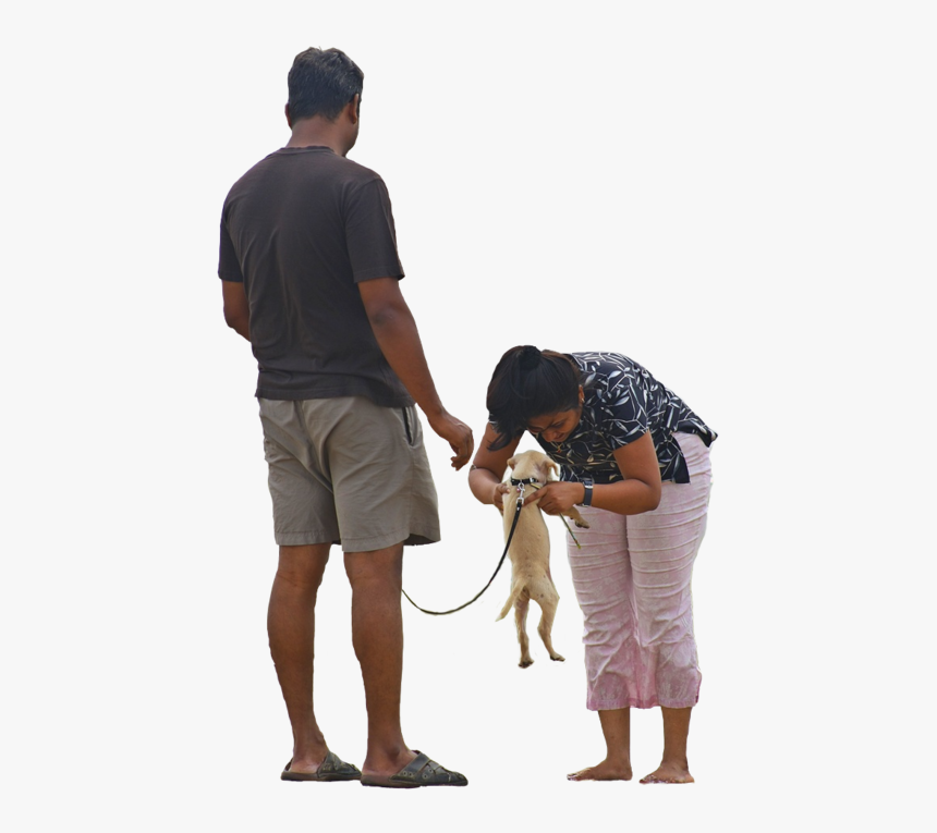 People With Animals Png, Transparent Png