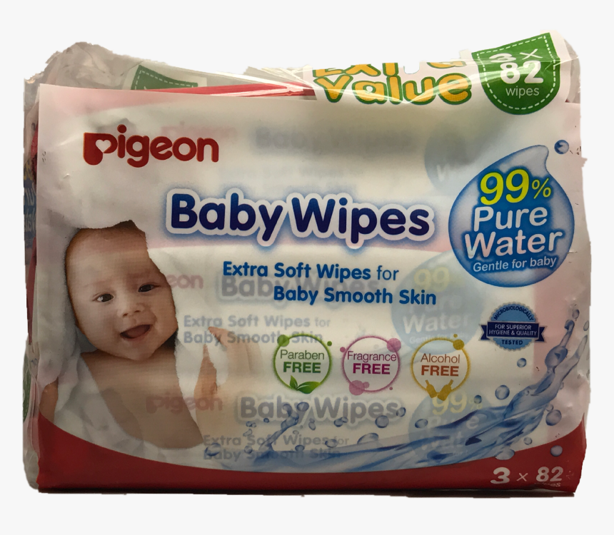 Baby Wipes 
 Title Baby Wipes - Pigeon, HD Png Download