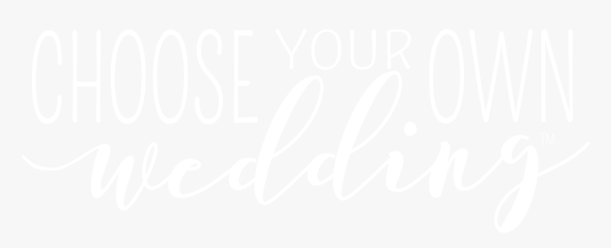 Choose Your Own Wedding Logo - Calligraphy, HD Png Download