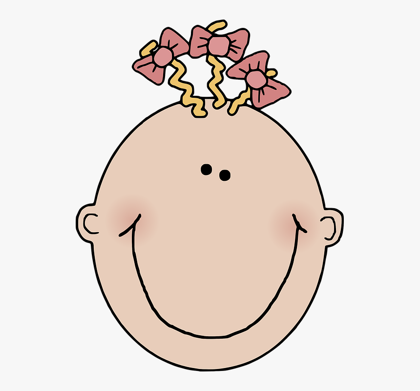 Baby Face Cartoon Png, Transparent Png