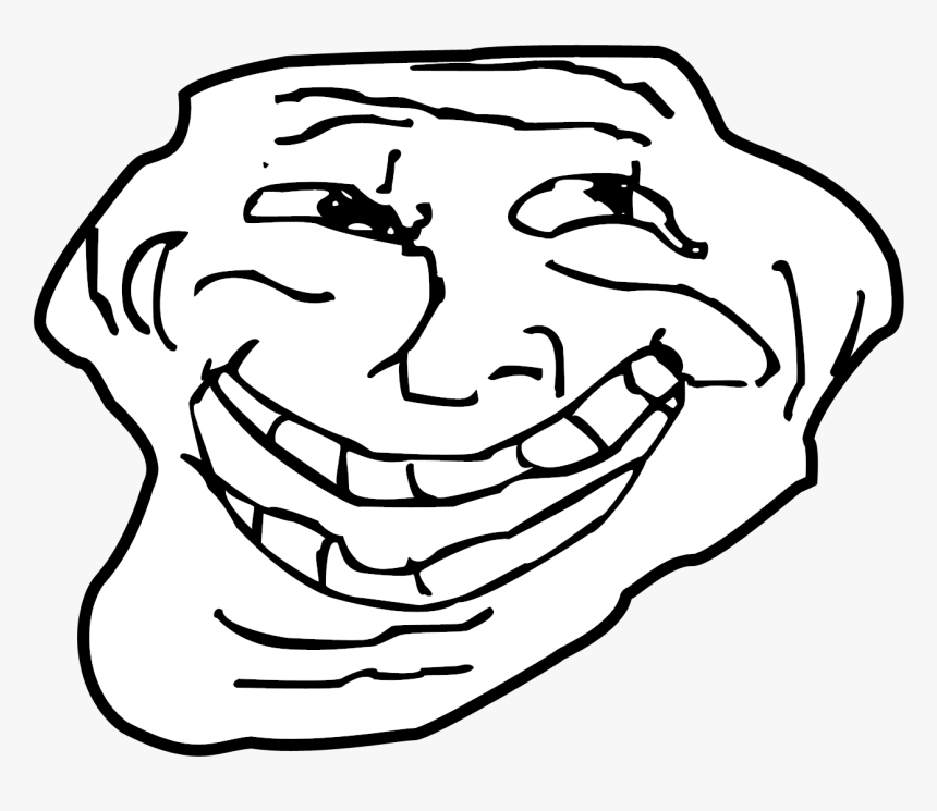 Face White Line Art Black Facial Expression Black And - Top Lel, HD Png Download