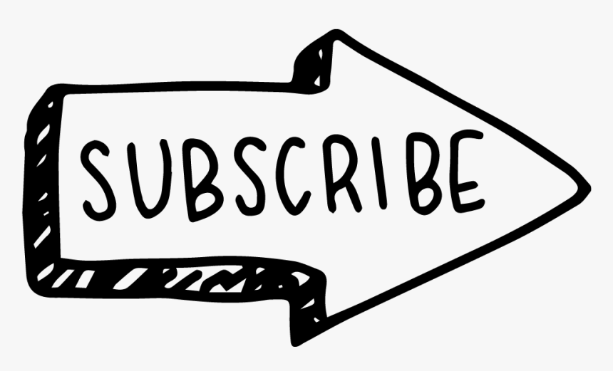 An Black Hand Drawn Arrow Pointing To The Right Says, HD Png Download