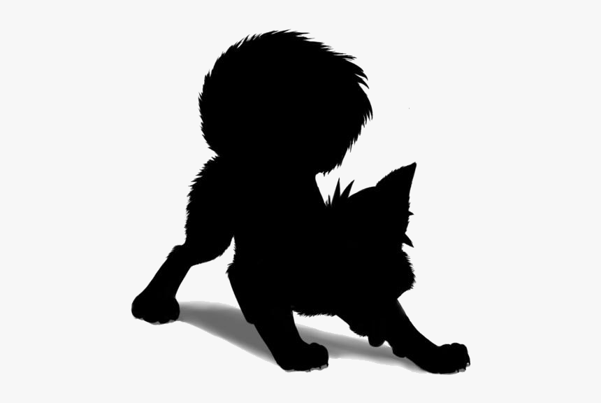 Brave Dog Png Clip Art - Silhouette, Transparent Png