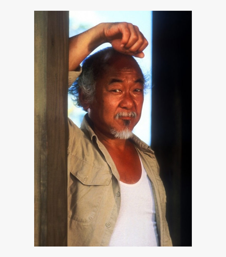 Pat Morita - Mr Miyagi Pat Morita, HD Png Download