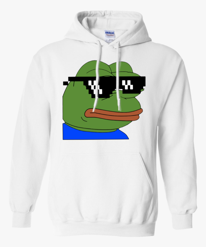 Pepe Thug Life Glasses Hoodie - Supremehoodie, HD Png Download