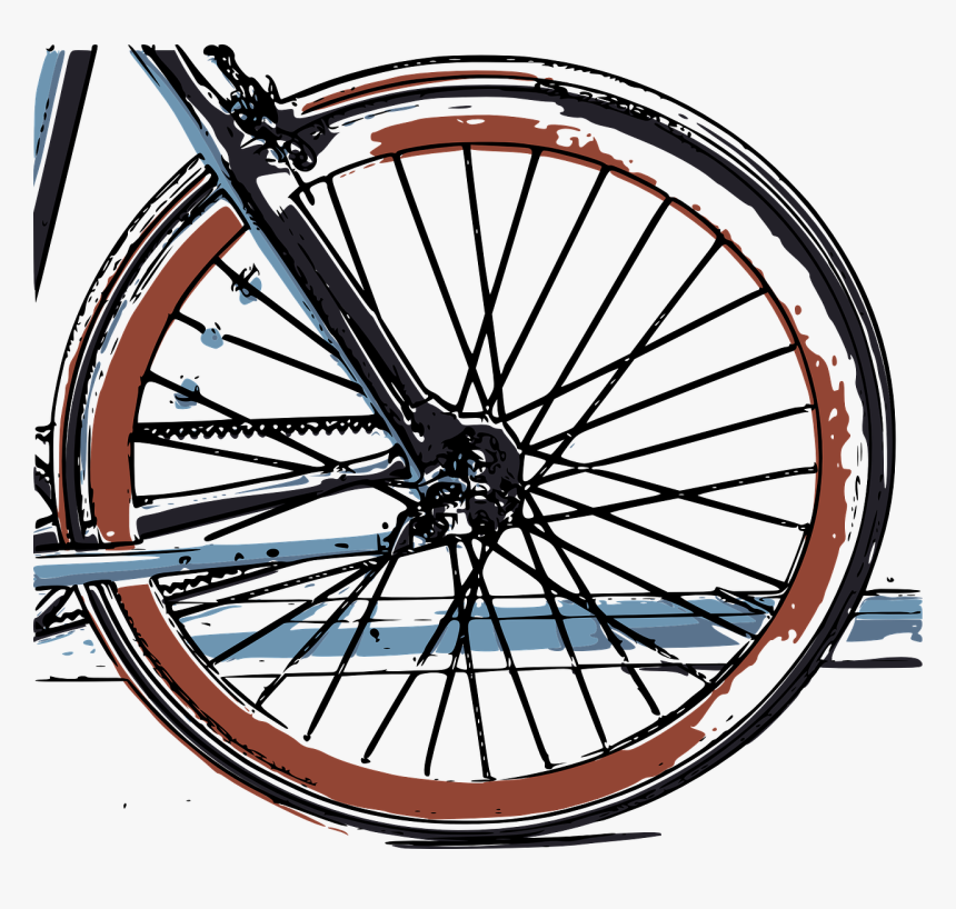 Tire Bike Tire Bike Free Picture - Direct Common Tangent Examples, HD Png Download