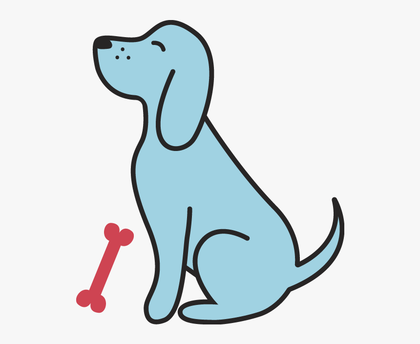 Pet Clipart One Dog, HD Png Download