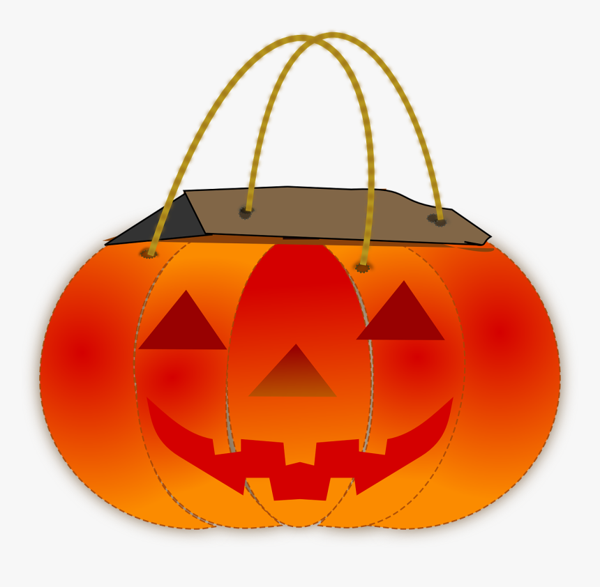 Trick Or Treat Bag Clip Art, HD Png Download