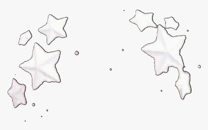 Snapchat Filters Clipart Black And White - Star Snapchat Filter Png, Transparent Png