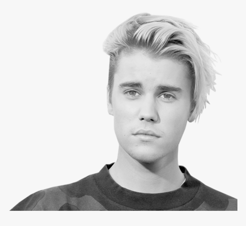 Images Of Justin Bieber - Justin Bieber Transparent Black And White, HD Png Download