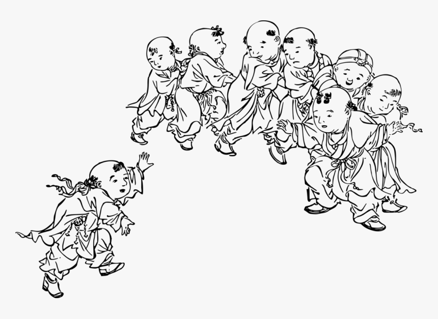 Emotion,art,people - Clipart Child Linr Art, HD Png Download