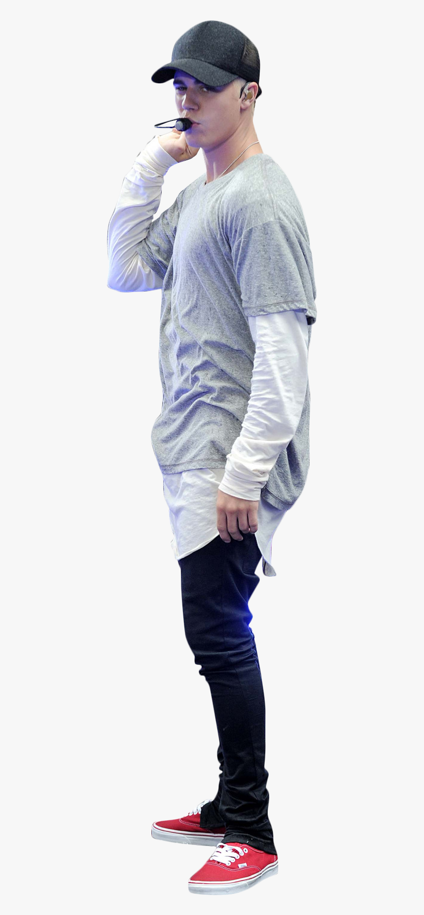 Justin Bieber Performing On Stage Png Image - People Performing Png, Transparent Png
