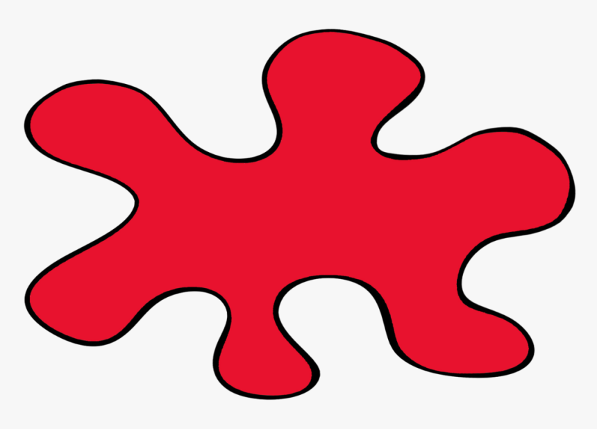 Red-splat - Red Splat, HD Png Download