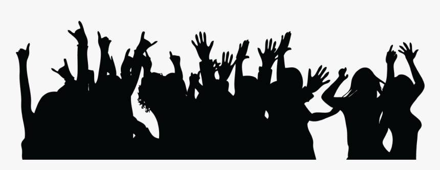 Download Png Image Report - Silhouette Party People Png, Transparent Png