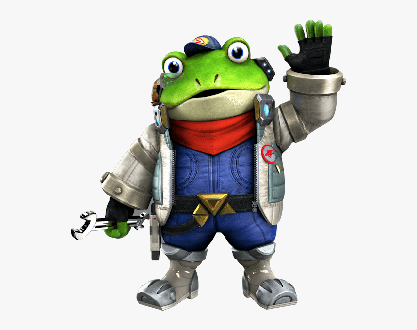 Star Fox Slippy Toad, HD Png Download