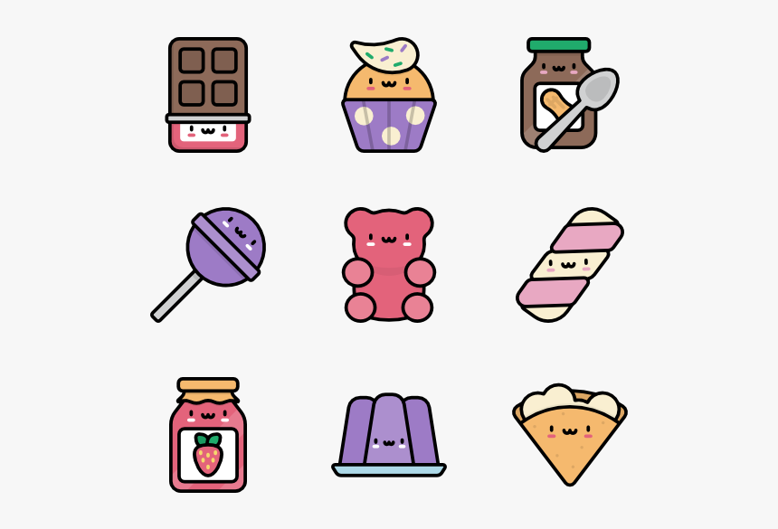 Kawaii Transparent Image - Transparent Kawaii Clipart, HD Png Download