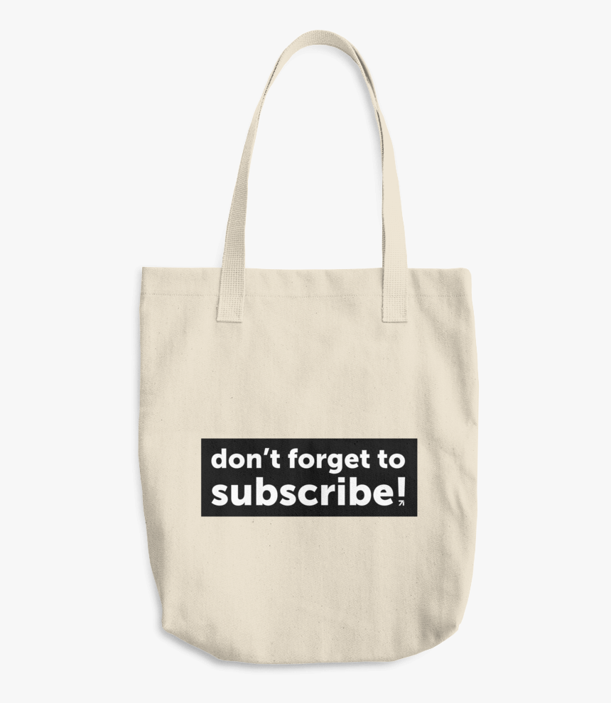 Studio71 Subscribe Cotton Tote Bag - Tote Bag, HD Png Download