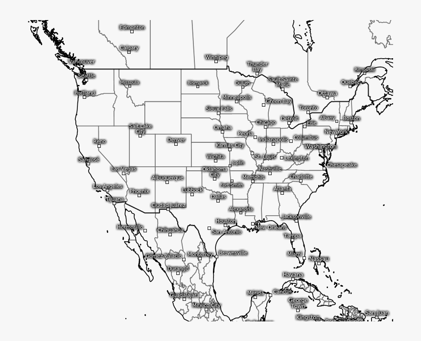 High And Low Pressure System In Monterrey Mexico, HD Png Download