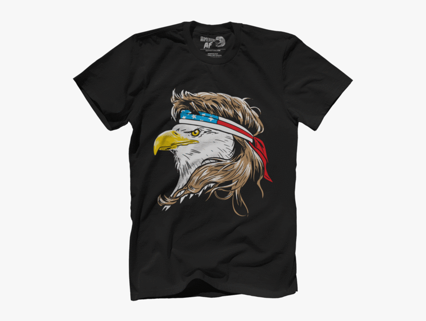 Merican Eagle - Bald Eagle Mullet Shirt, HD Png Download