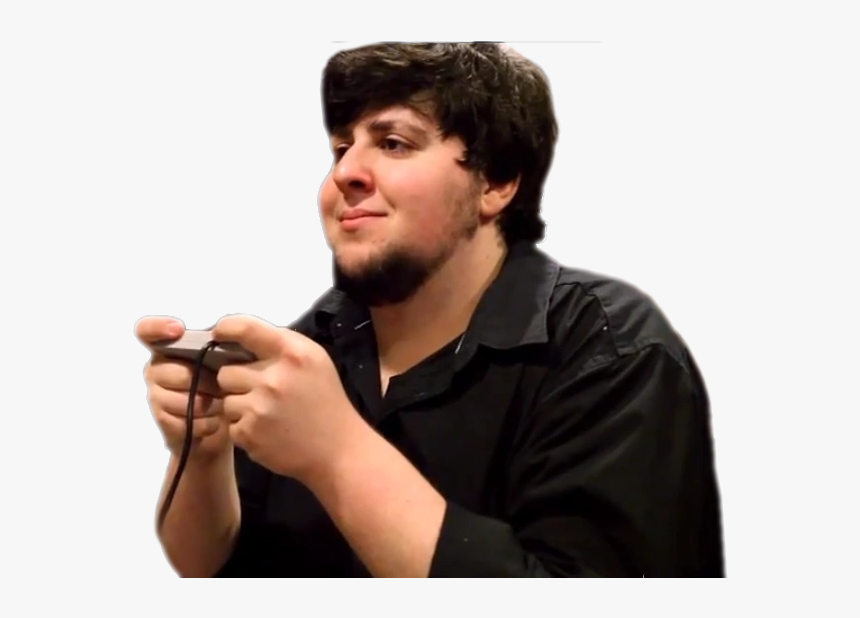 A Picture Of Jontron Holding An Nes Controller With - Scott The Woz Jontron, HD Png Download