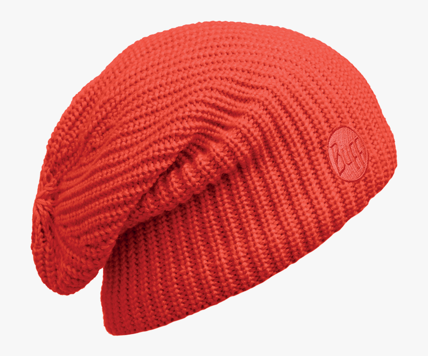Knitted & Polar Slouchy Hat - Knit Cap, HD Png Download
