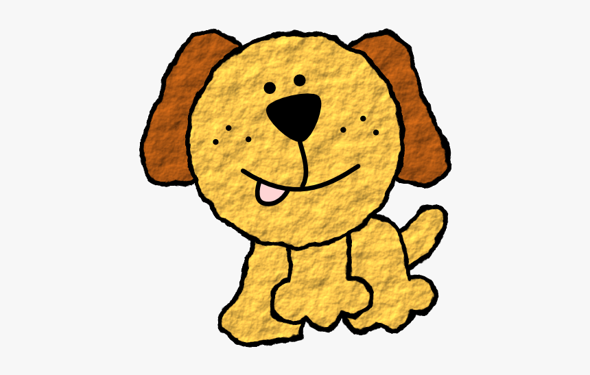 Cute Dog Clipart - Cute Blue Dog Clipart, HD Png Download