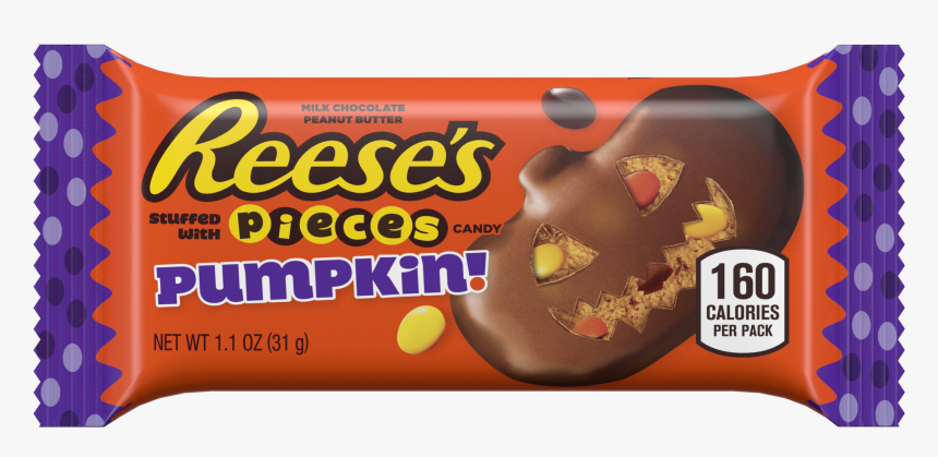 Reese's Pumpkin With Pieces, HD Png Download