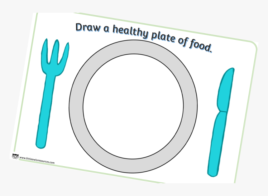 Drawhealthyfoodcover - Circle, HD Png Download