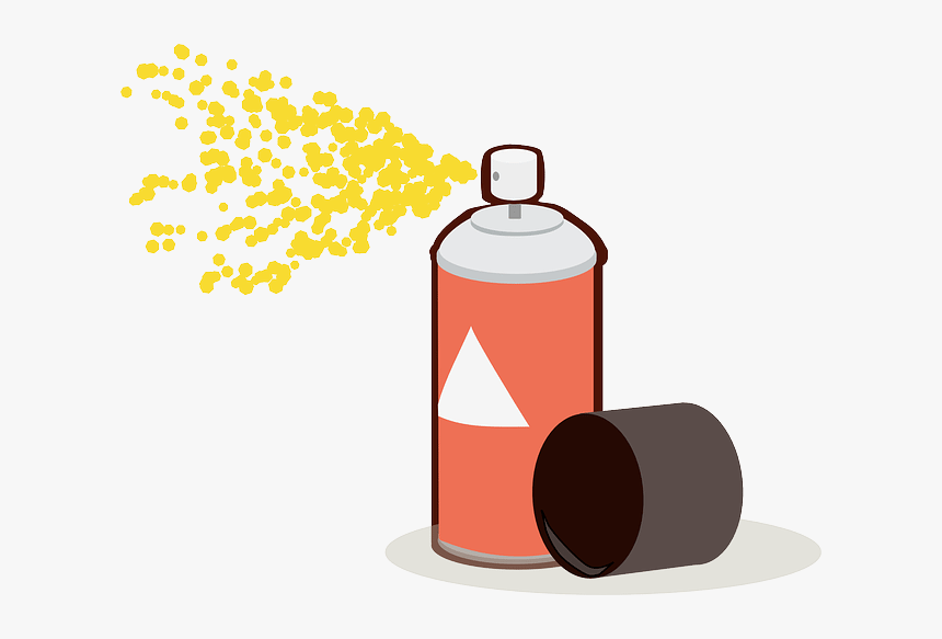 When You Think Of Inhalant Abuse, You Probably Think - Pink Spray Paint Can Png, Transparent Png