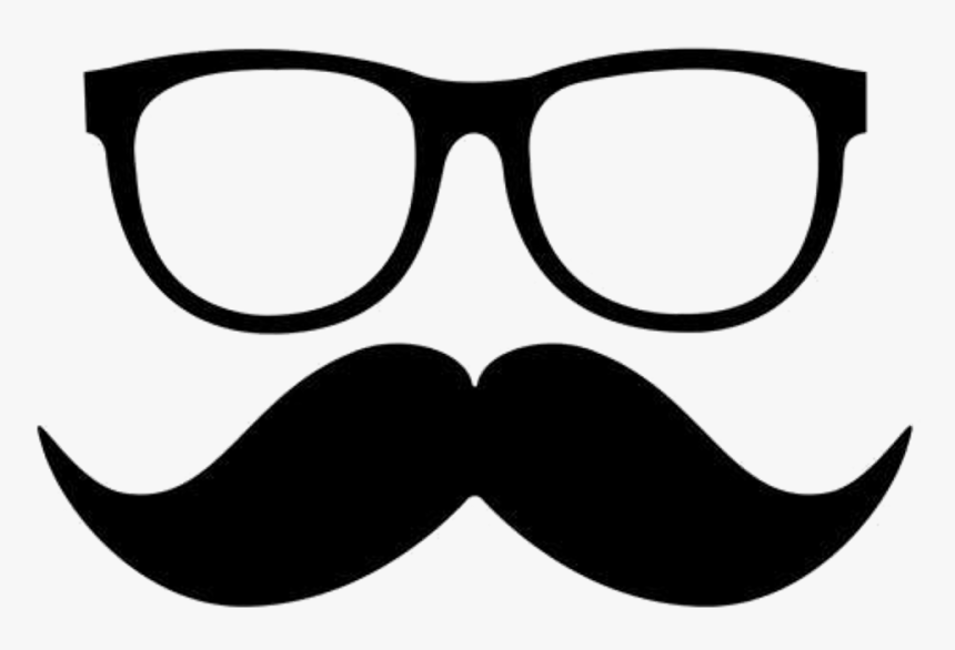 Nerd Sticker By Tan - Mustache Png, Transparent Png