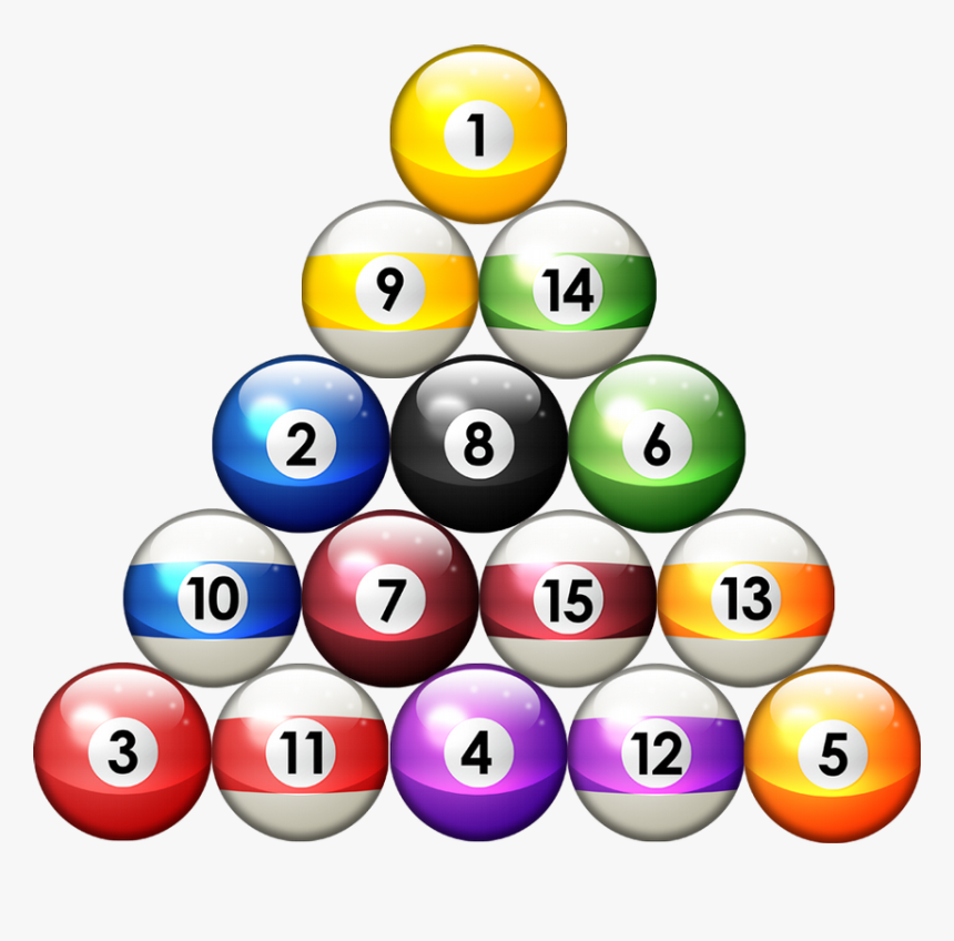 Picture Provided By Towne Billiards Inc - Set Up Billiards Balls, HD Png Download