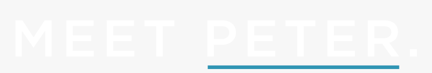 Peter Text - Ivory, HD Png Download