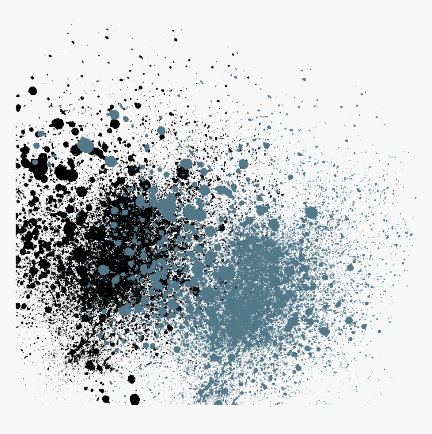 Splatters Effect Png - Teejay Attention, Transparent Png