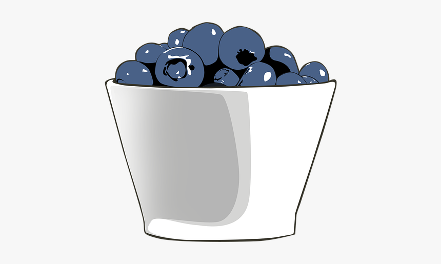 Fruits, Bowl, Healthy, Food, Delicious, Fresh - Blueberry, HD Png Download