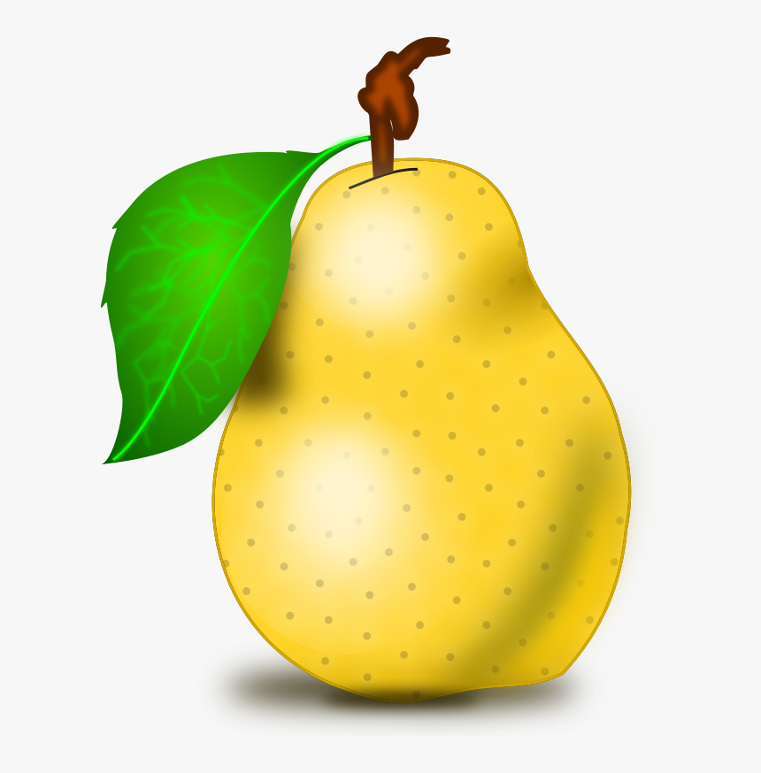 Healthy Food Clipart Sehat - Pear Clipart, HD Png Download