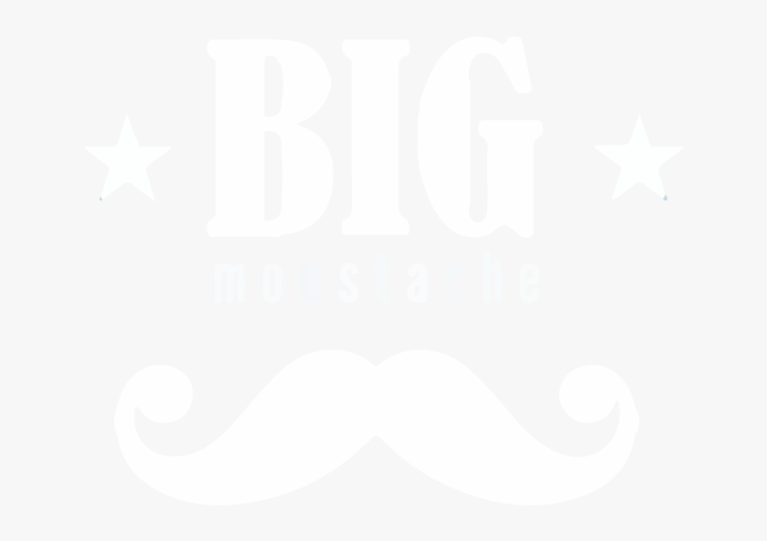 Logo Big Moustache Png, Transparent Png