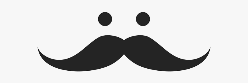 The Hairs Have Eyes Stache Rubber Stamp, HD Png Download