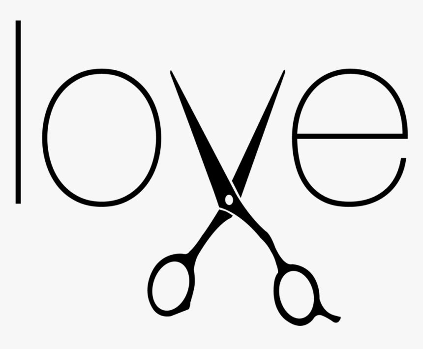 Clip Art Shears Logo - Love Shears, HD Png Download