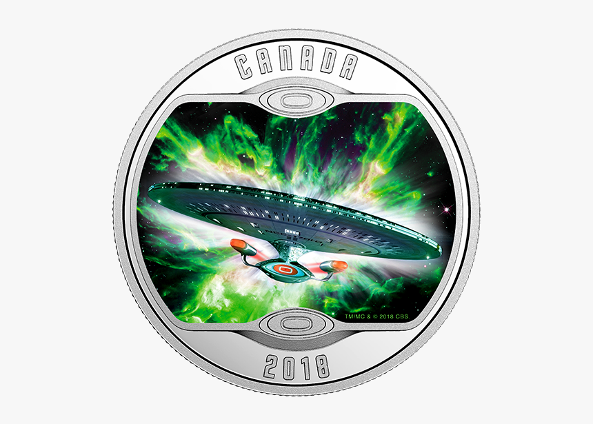Star Trek Canadian Coin 2018, HD Png Download