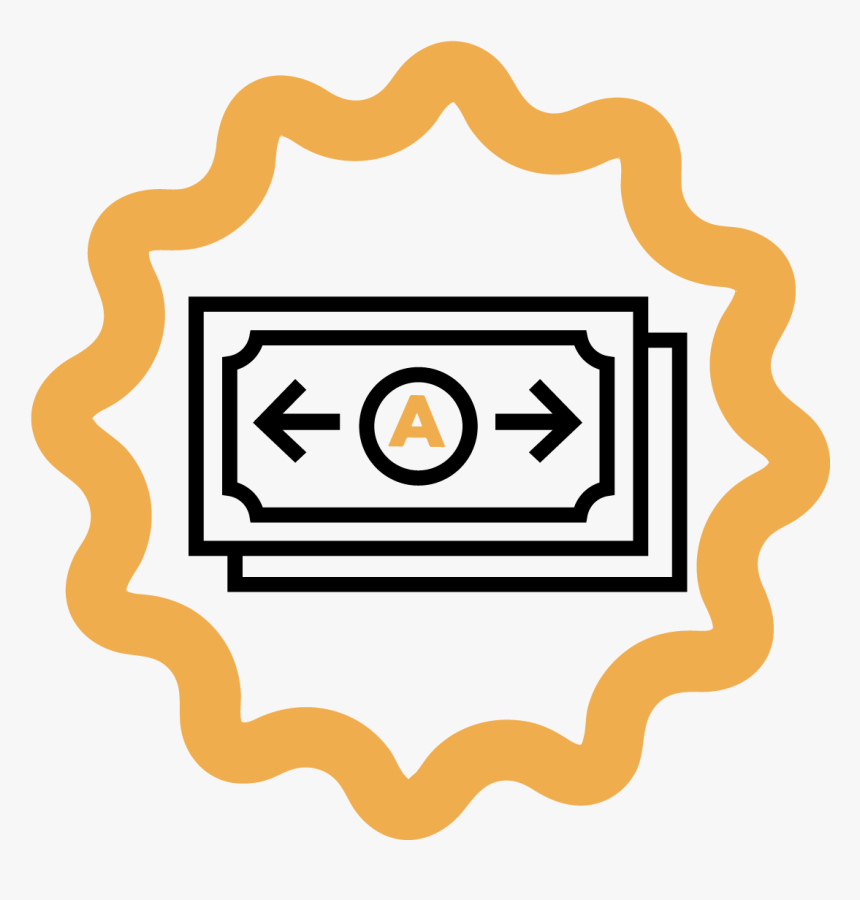 Dollar Bill Outline Clipart , Png Download - Dollar Bills Png Icon, Transparent Png